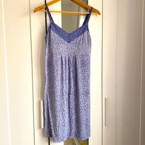 Love by Gap Cornflower Blue Nursing Nightgown. size S